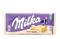 Milka White Chocolate Bar 100g