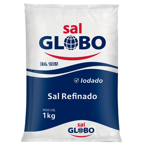 Globo sal refinado 1kg