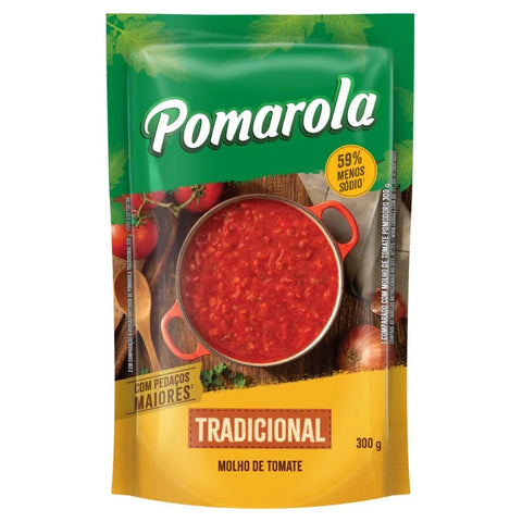 Pomarola Molho Tomate Tradicional 300g