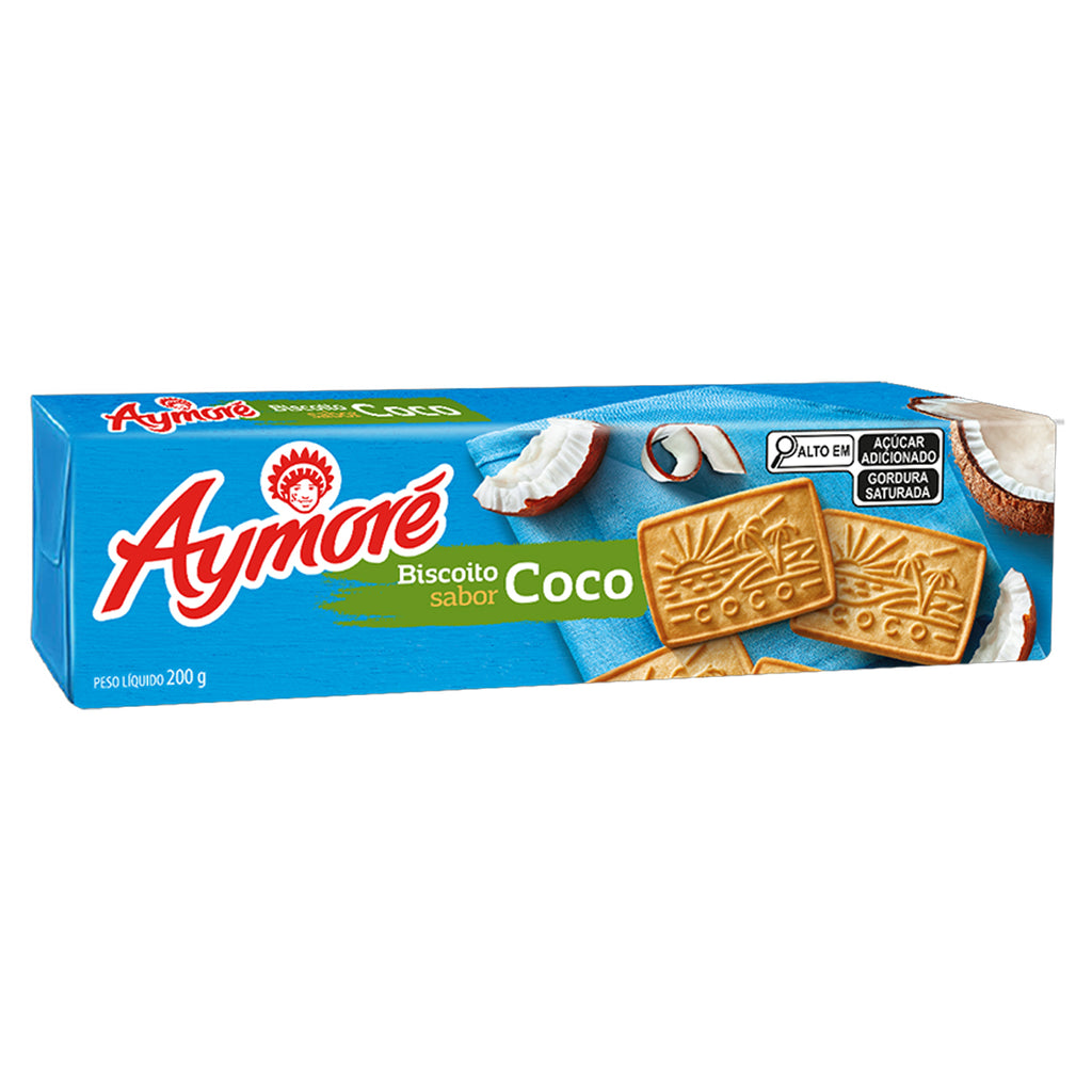 Aymore Biscoito de coco 200g – Seabra Foods Online