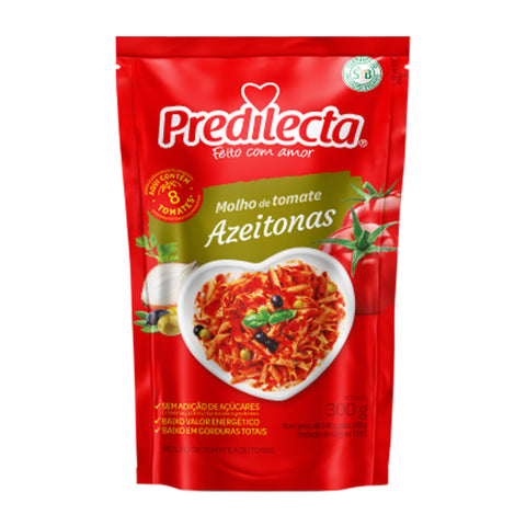 Predilecta Molho Tomate Aazeitonas Standup 300g