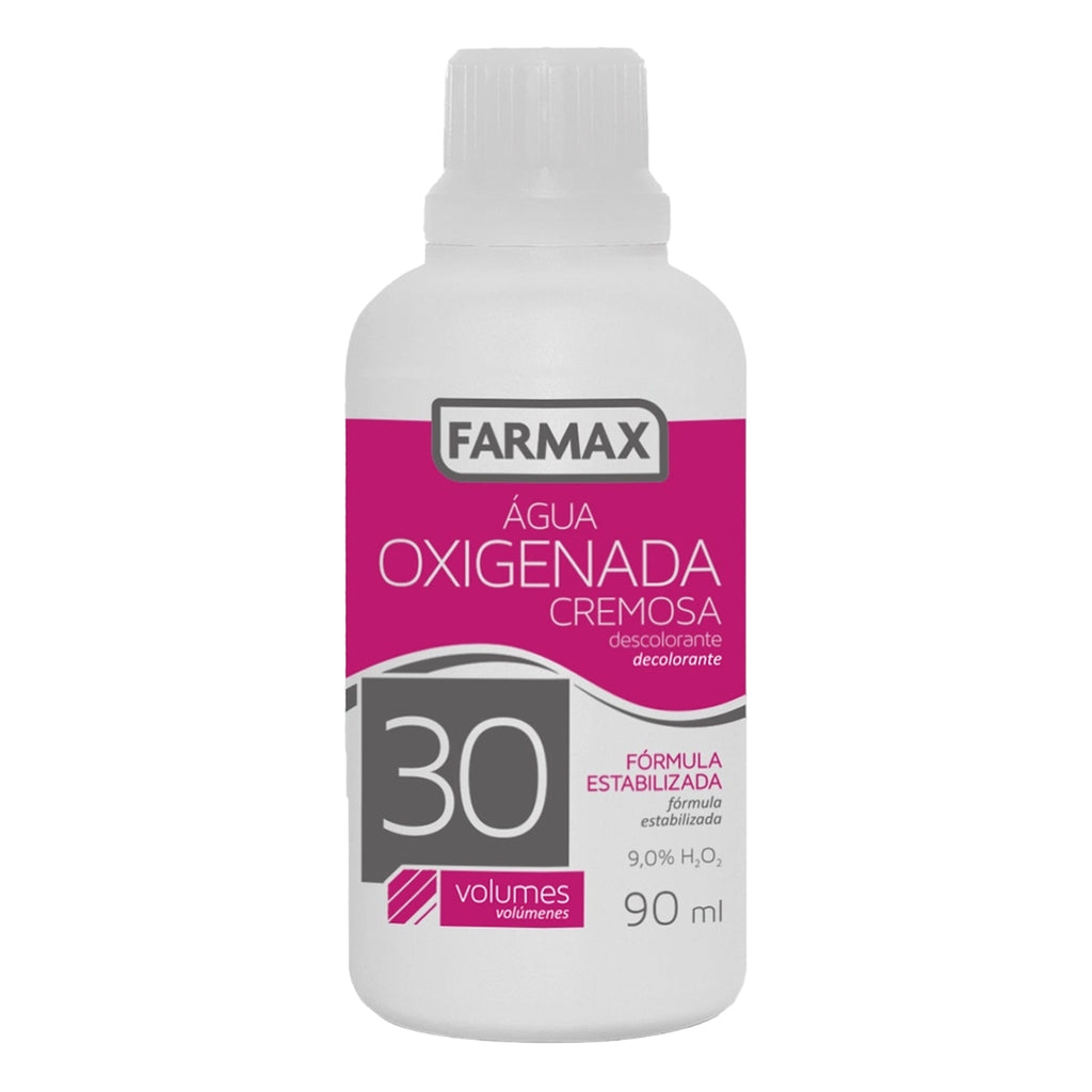Farmax Agua Oxigenada Creme 30Vol 90ml