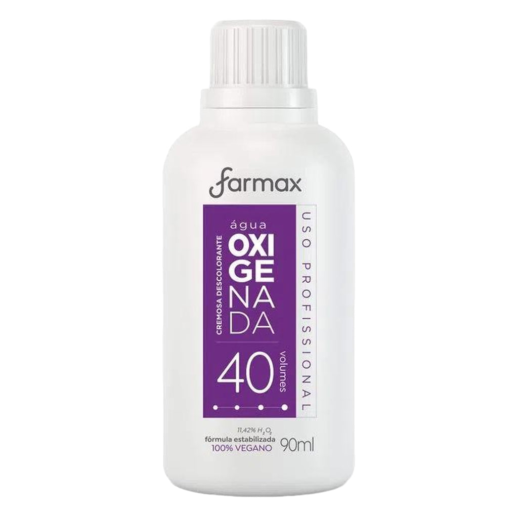 Farmax Agua Oxigenada Creme 40Vol 90ml