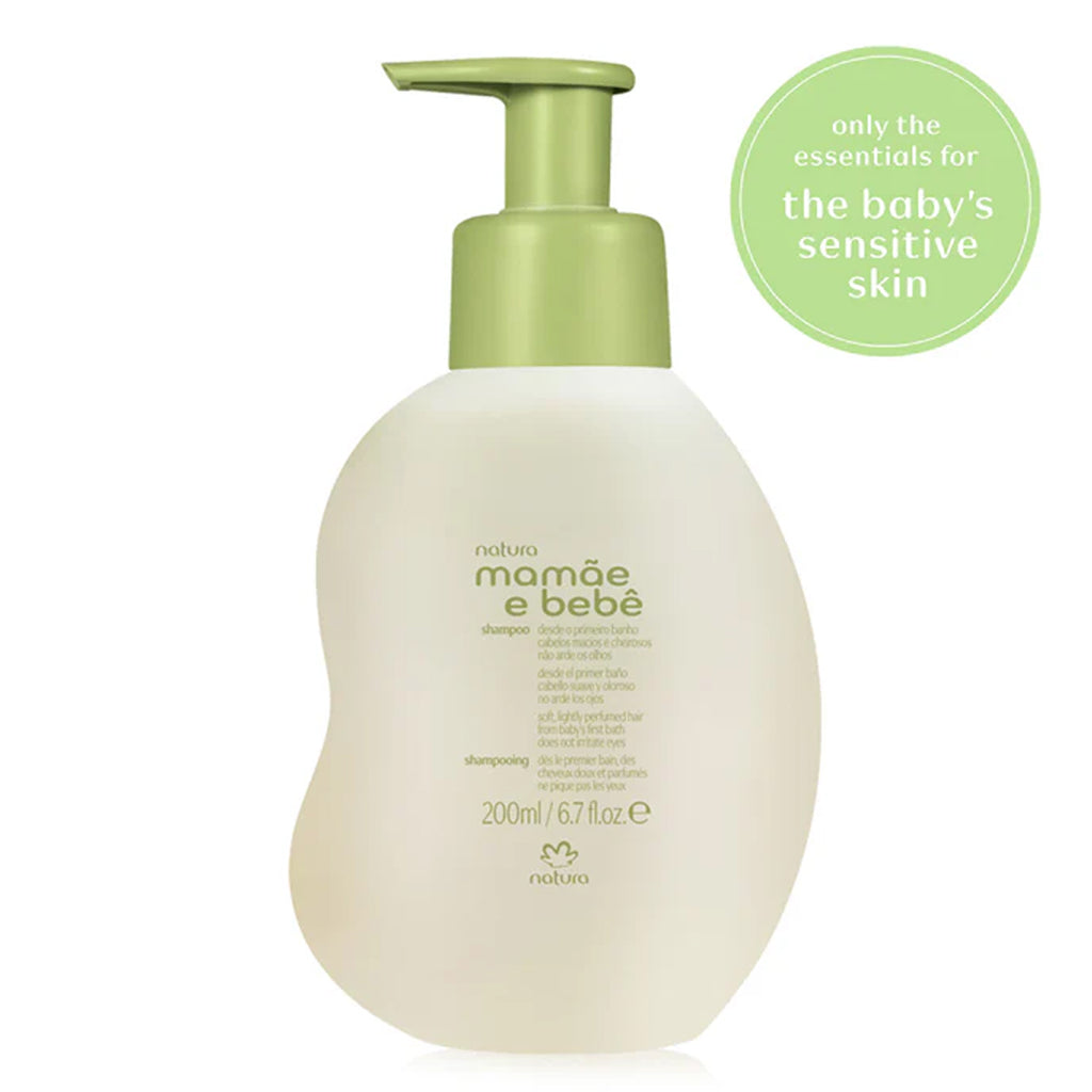 Natura mamae e bebe shampoo 6.76floz