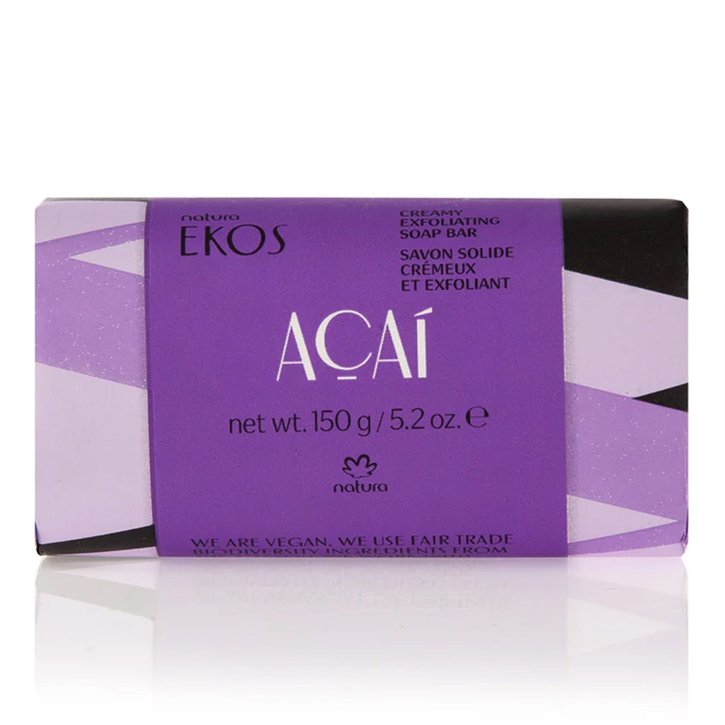 Natura ekos açai cream exfoliante soap bar 5.2oz