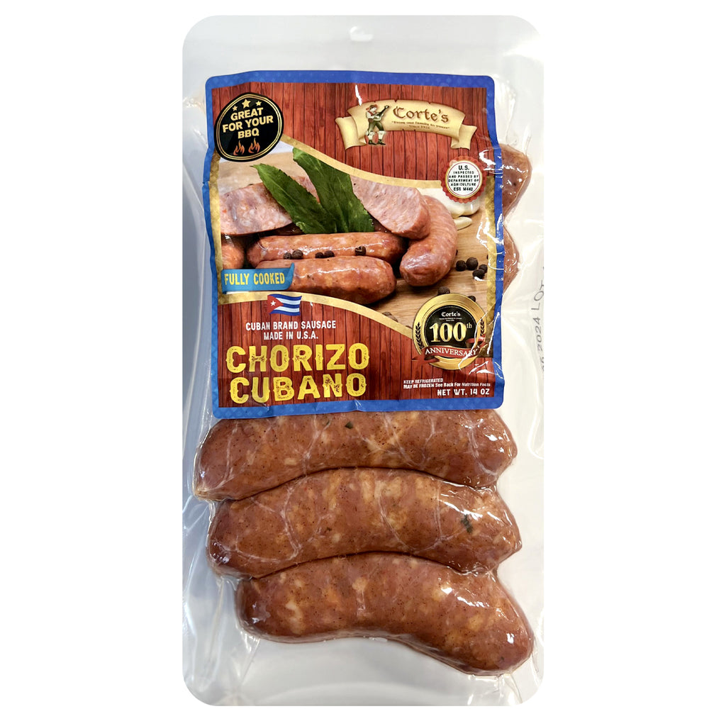 Cortes Chorizo Cubano 14oz