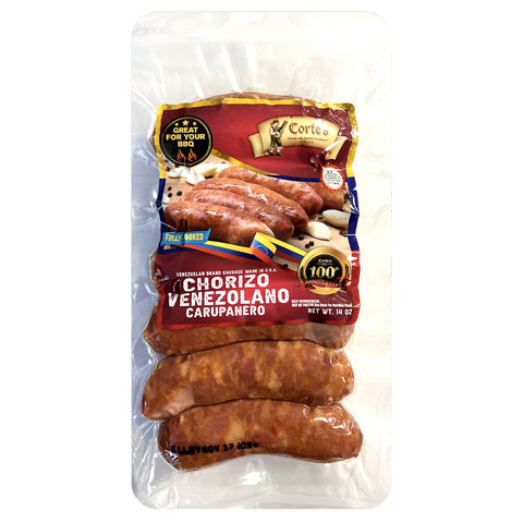 Cortes Chorizo Venezuelan 14oz