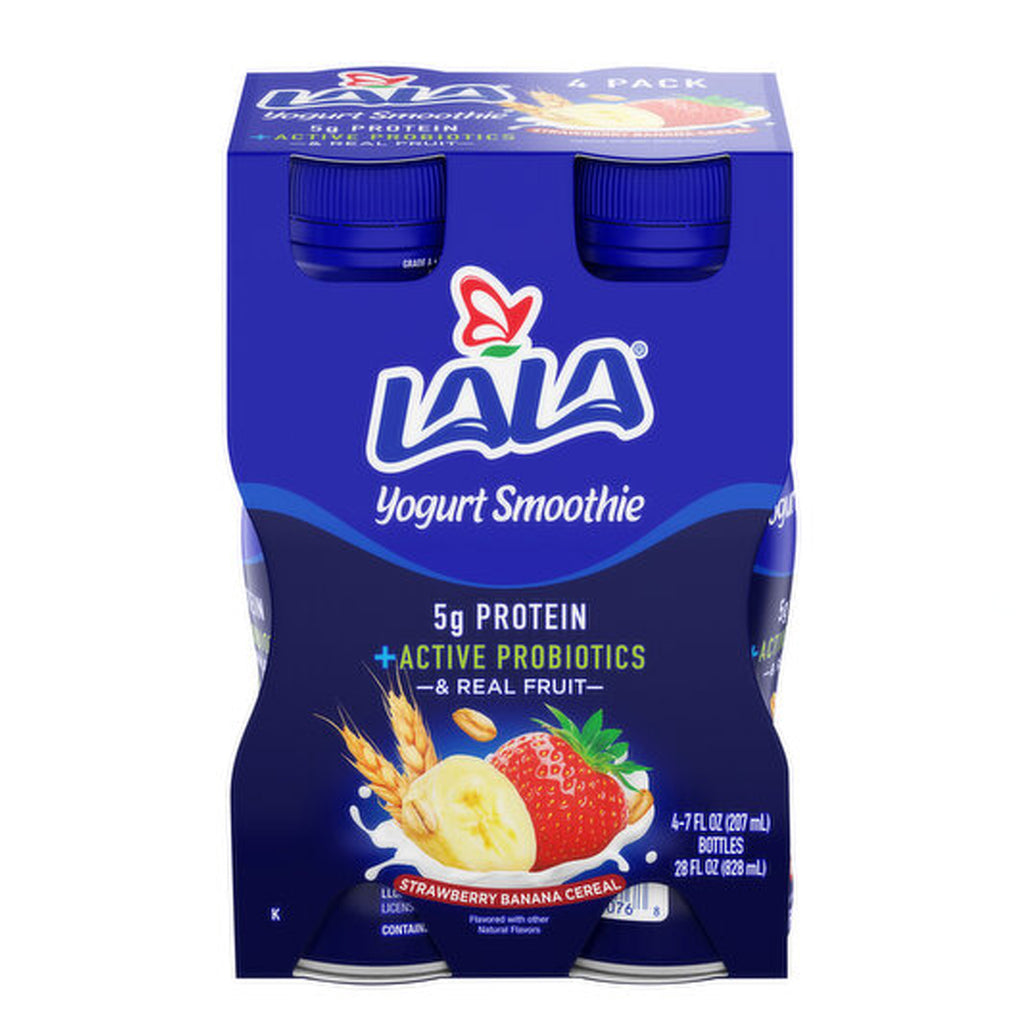 Lala Strawberry Banana 4 Pk