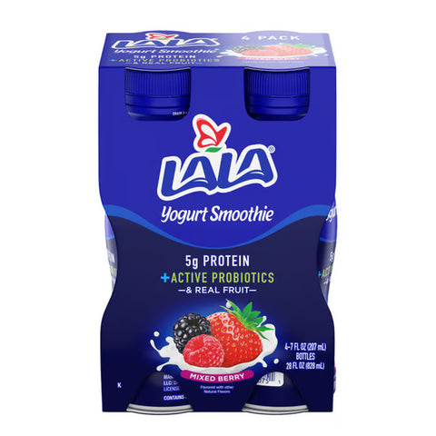 Lala Mixed Berry Yogurt 4 Pk