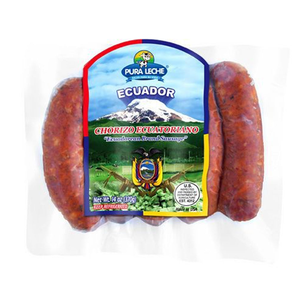 Pura Leche Chorizo Equatorian 14oz