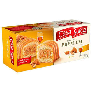 Casa Suica Bolo Premium Amendoas 9.5z