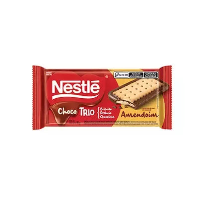 Nestle Chocolate Trio Amendoa 90g