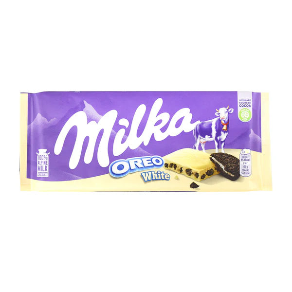 Milka Oreo White Chocolate 100g