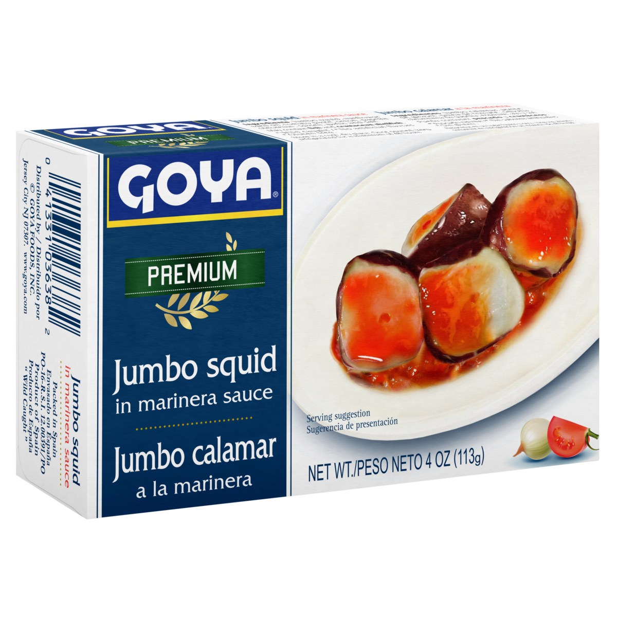 Lula Jumbo ao Molho Marinera Goya 4oz | Seabra Foods Online