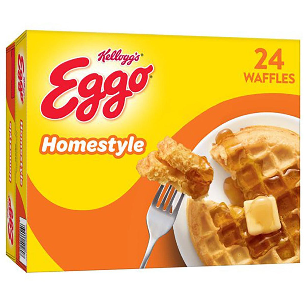 Kelloggs Eggo Homestyle Waffles - Seabra Foods Online