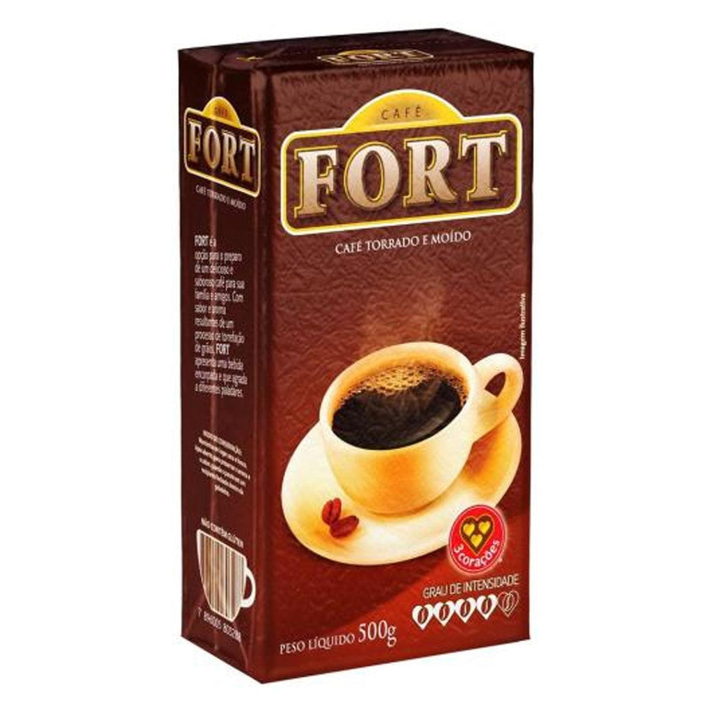 3Coracoes Cafe Forte Vacuo 500g - Seabra Foods Online
