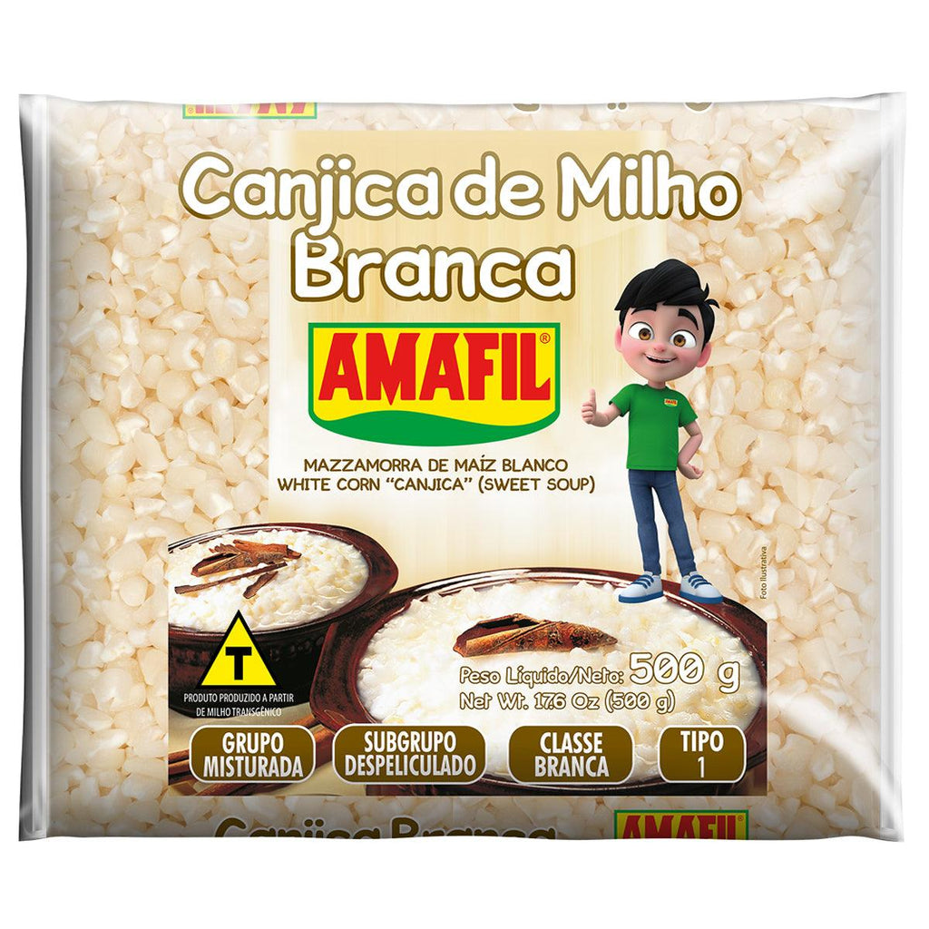 Amafil Canjica Cristal 500g - Seabra Foods Online