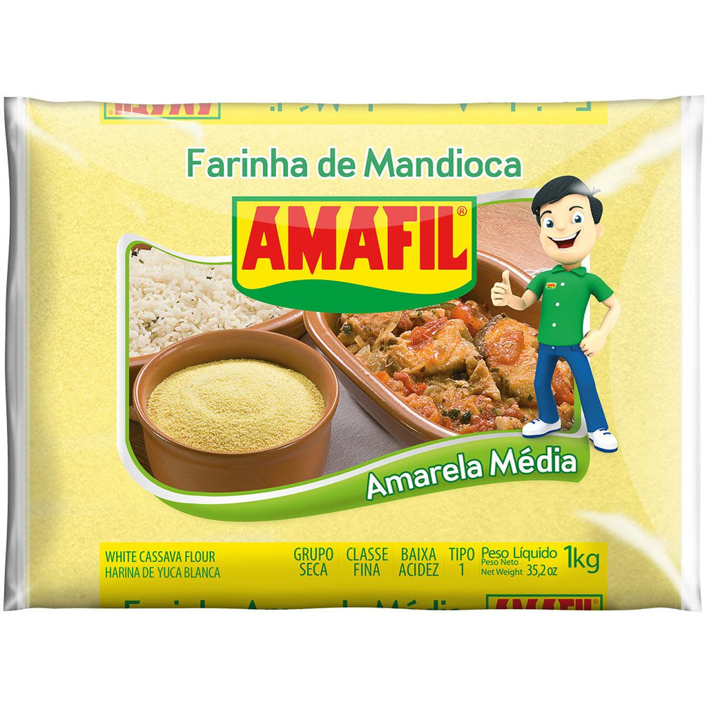 Amafil Farinha Amarela 2.2lb - Seabra Foods Online