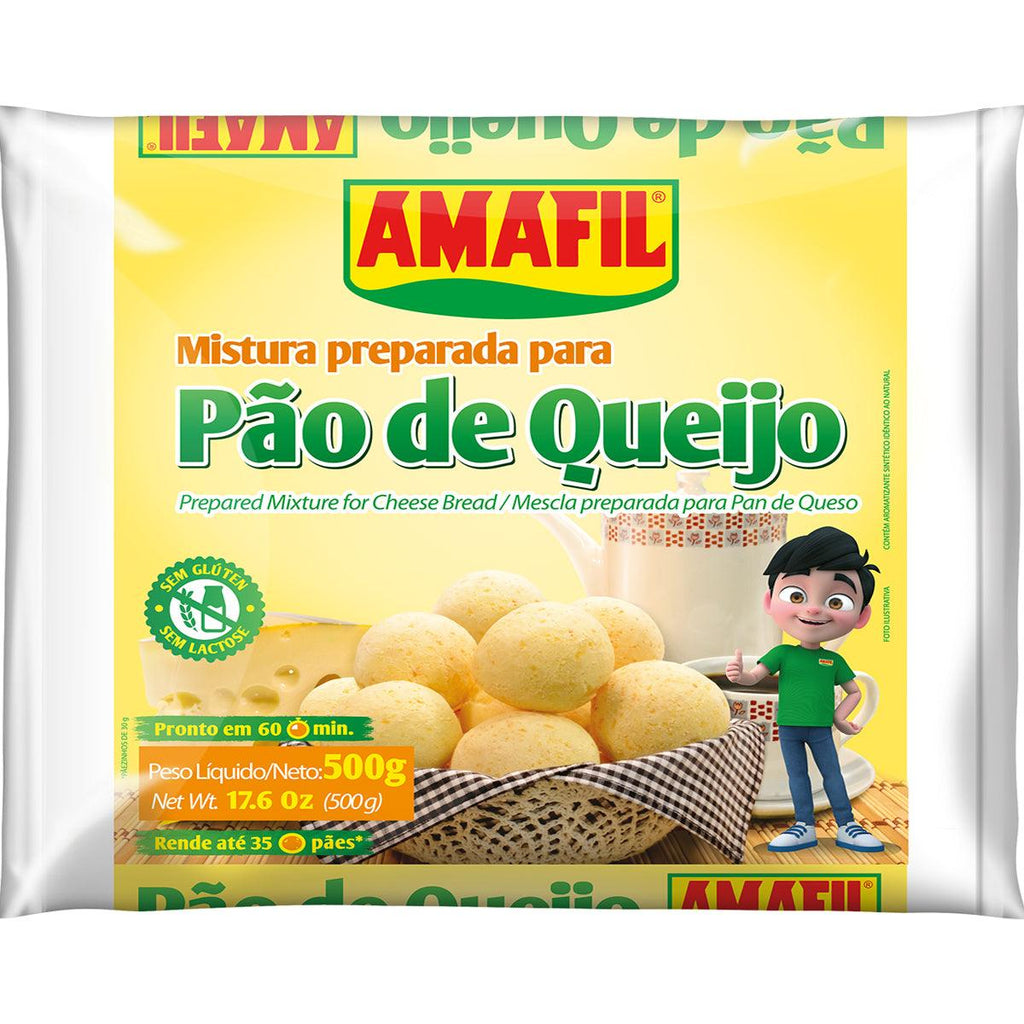 Amafil Mistura Pao de Queijo 500g - Seabra Foods Online