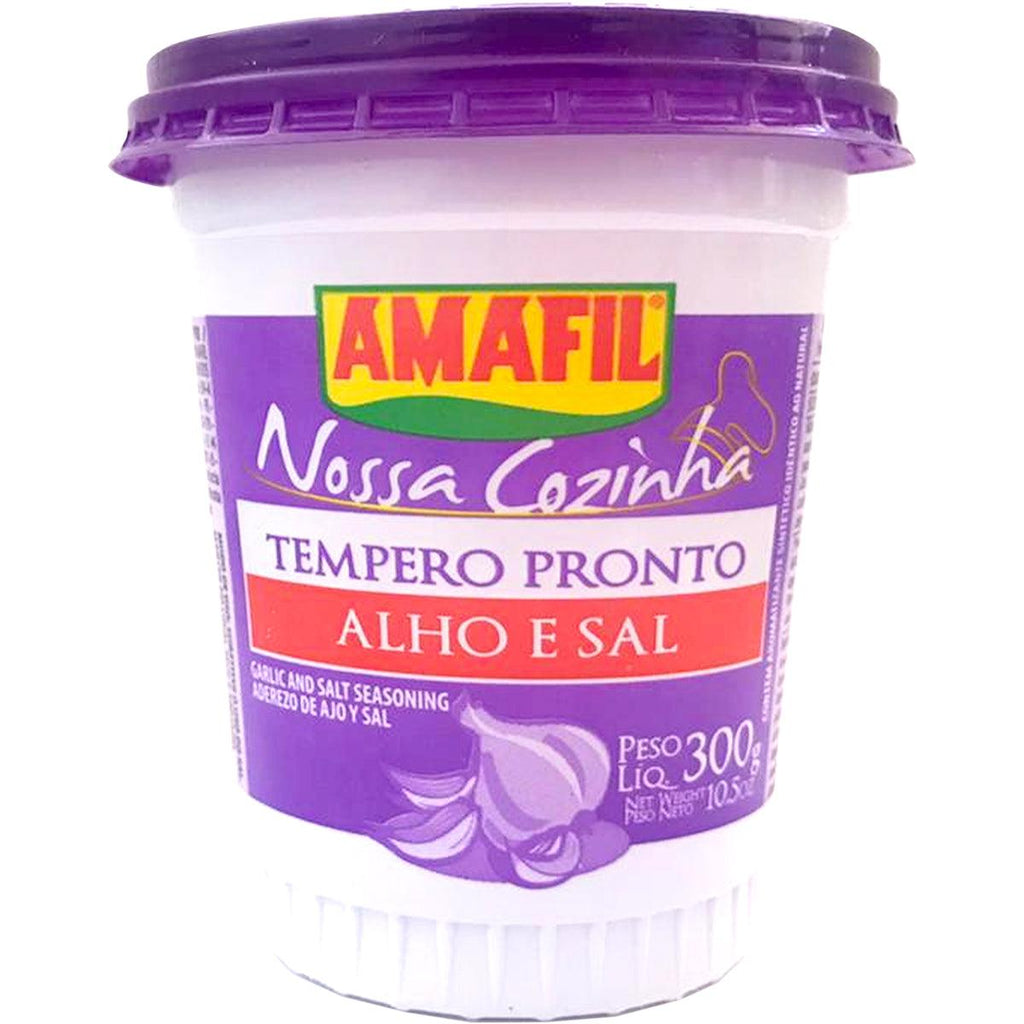Amafil Tempero Pronto Alho&Sal 300g - Seabra Foods Online
