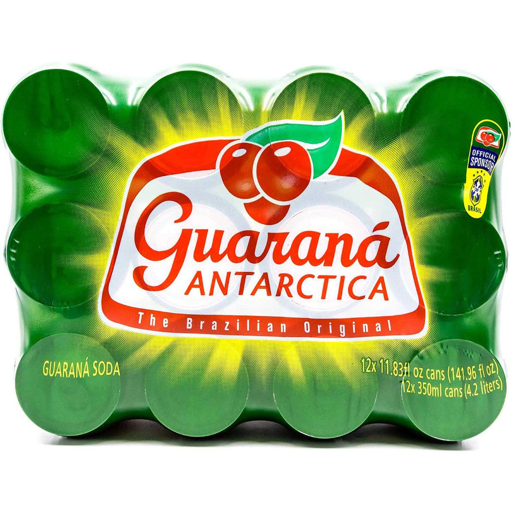 Antarctica Guarana Can 12x350ml - Seabra Foods Online