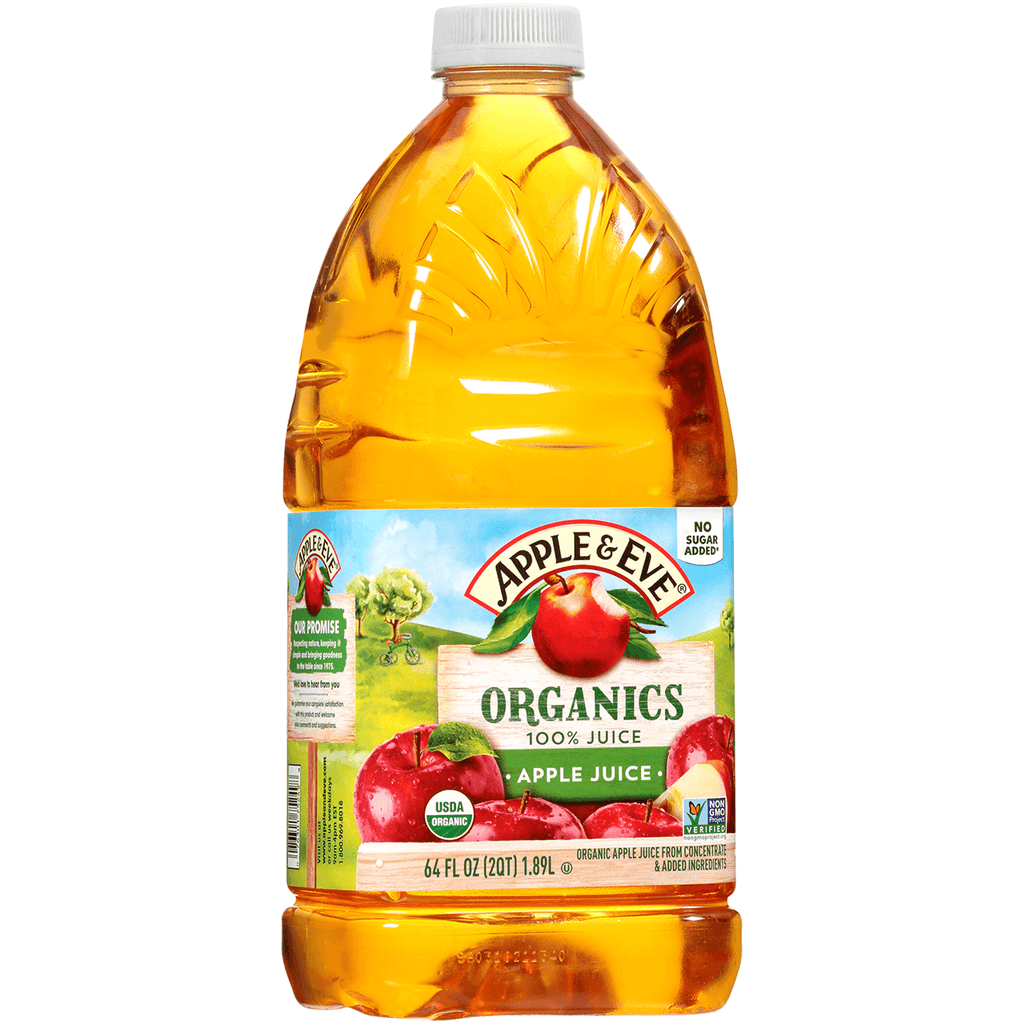 Apple&Eve Organic 100%Apple Juice 64floz - Seabra Foods Online