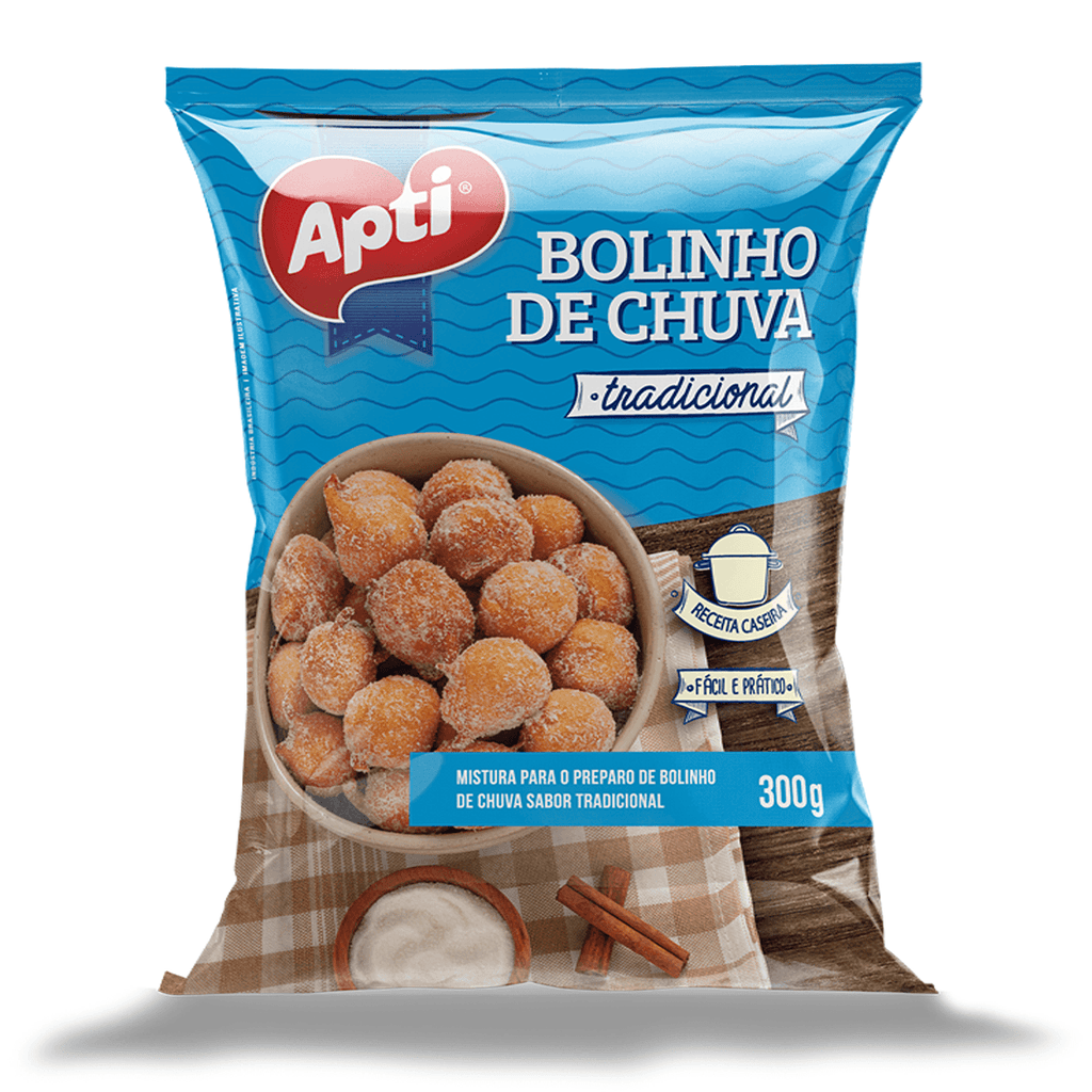 Apti Bolinho de Chuva Mix 10.58oz - Seabra Foods Online