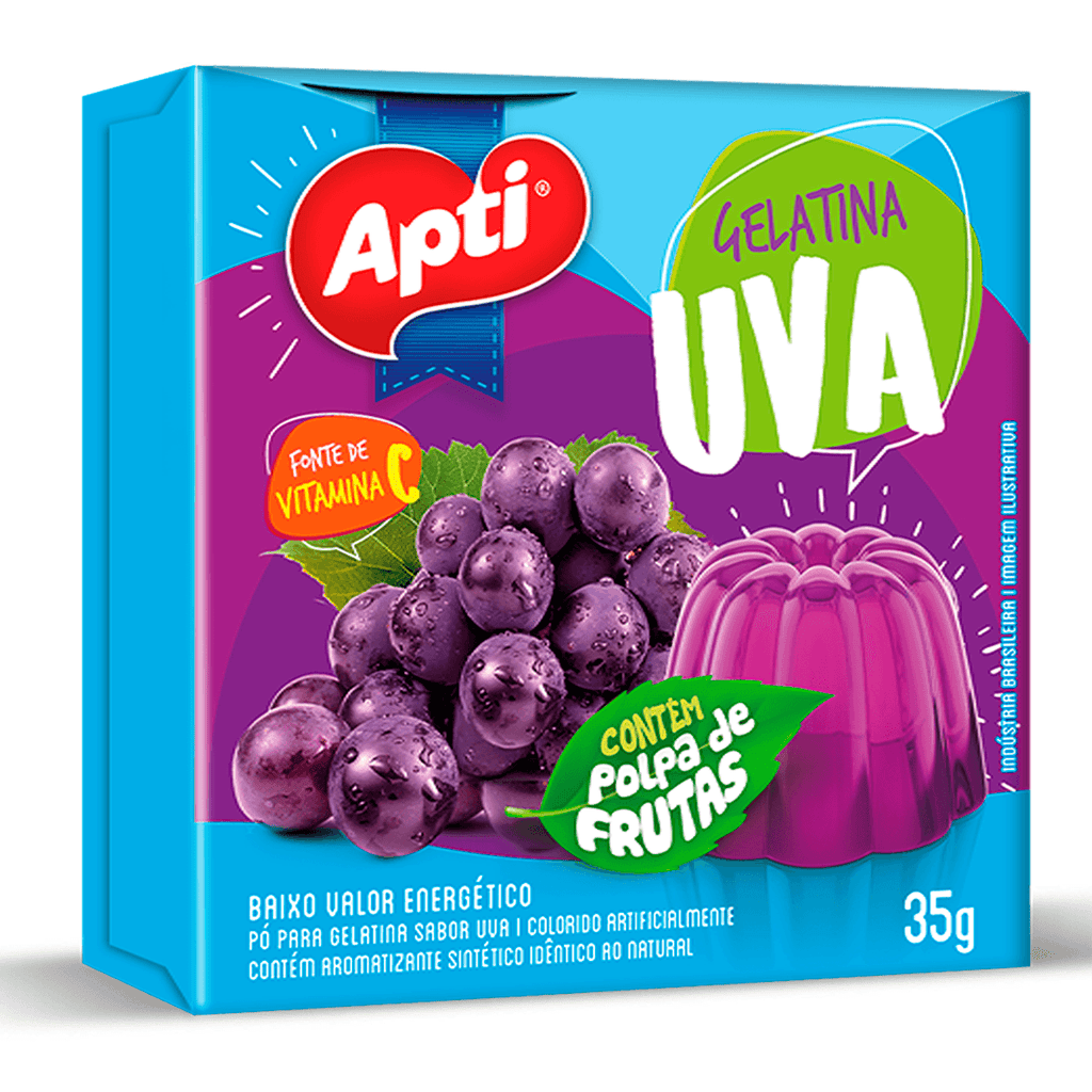 Apti Grape Gelatin Powder 1oz - Seabra Foods Online