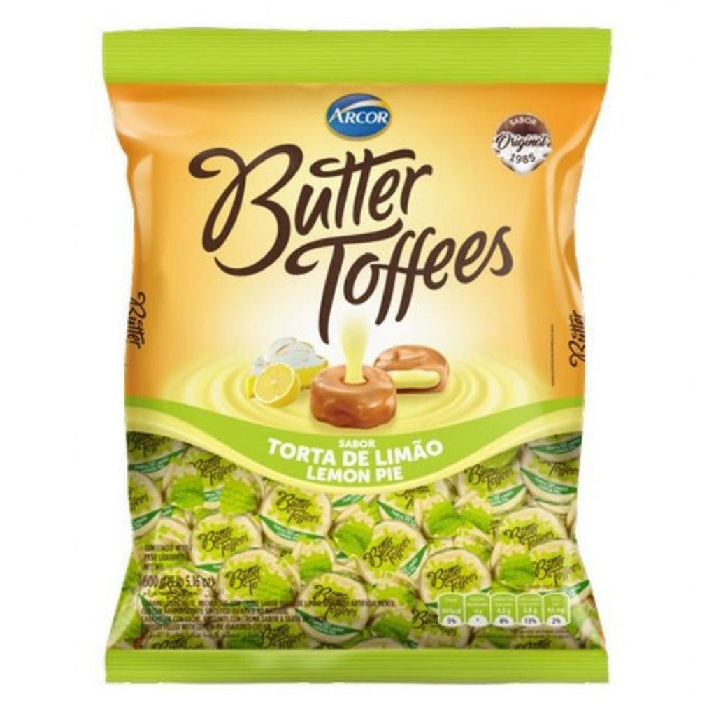 Arcor Butter Toffee Limao 17.6oz - Seabra Foods Online