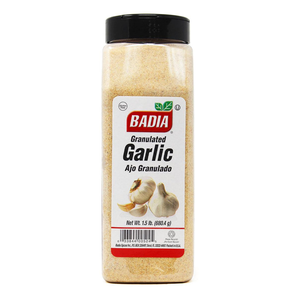 Badia Granulated Garlic 1.5lb - Seabra Foods Online