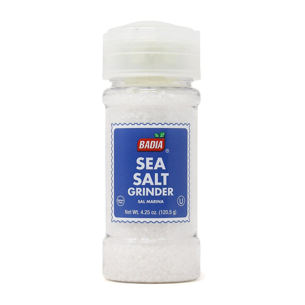 Badia Grinder Sea Salt 4.25oz - Seabra Foods Online