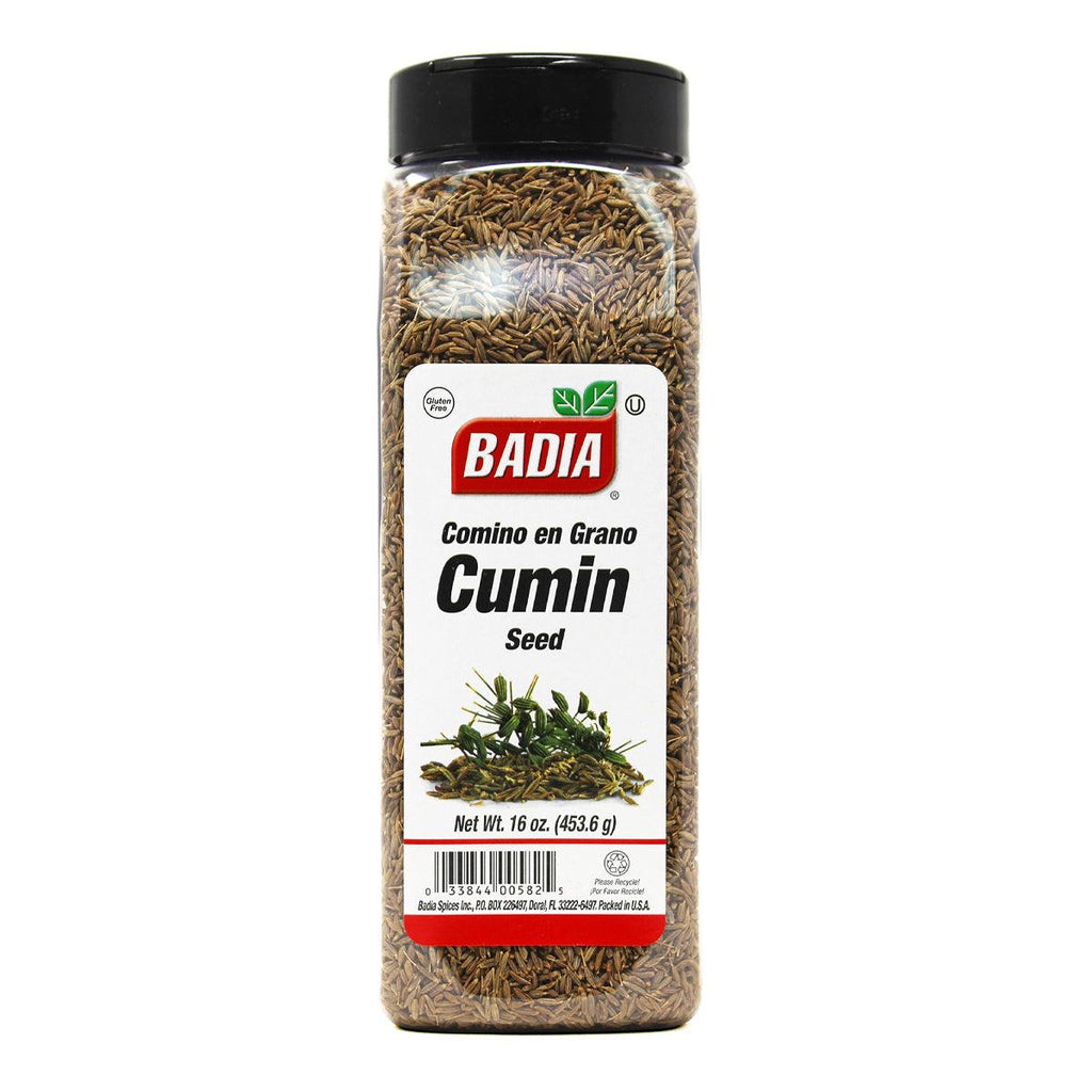 Badia Ground Cumin Seeds 16oz - Seabra Foods Online