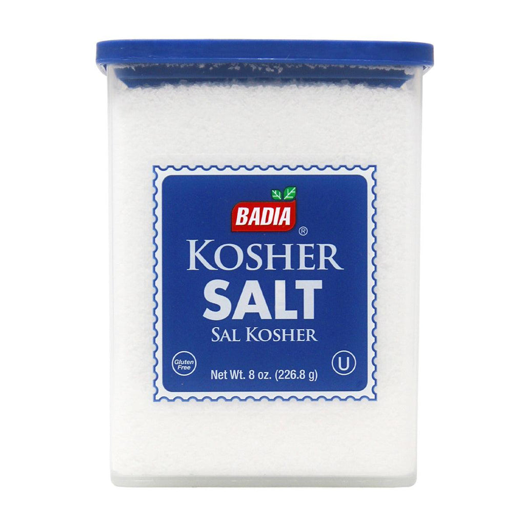 Badia Kosher Salt 8oz - Seabra Foods Online