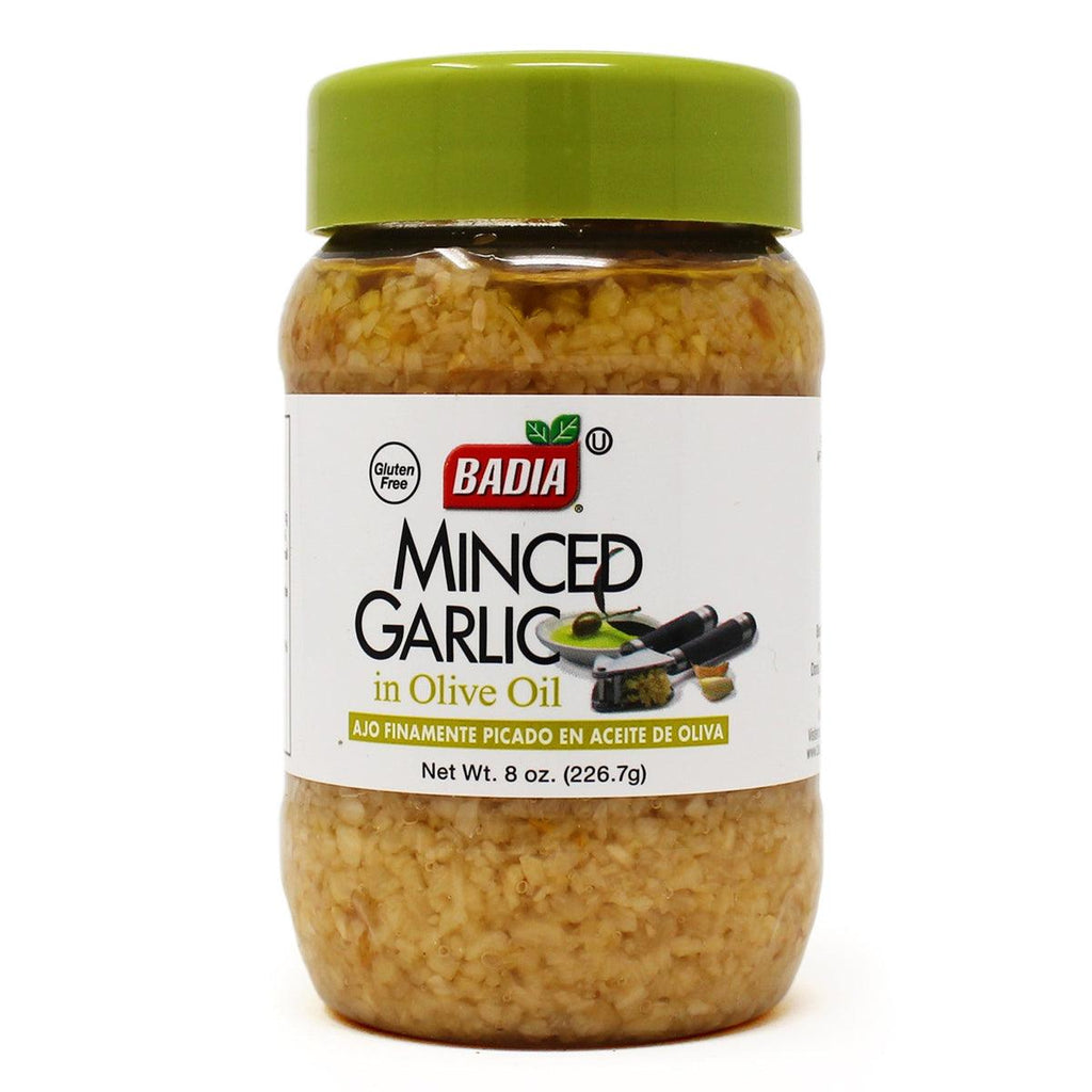 Badia Minced Garlic in Oil 8oz - Seabra Foods Online