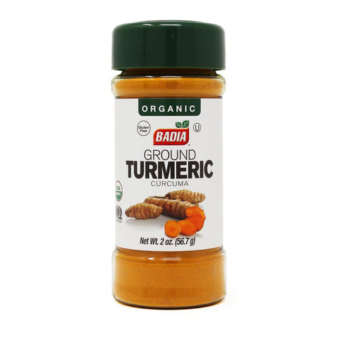 Badia Organic Turmeric 2oz - Seabra Foods Online