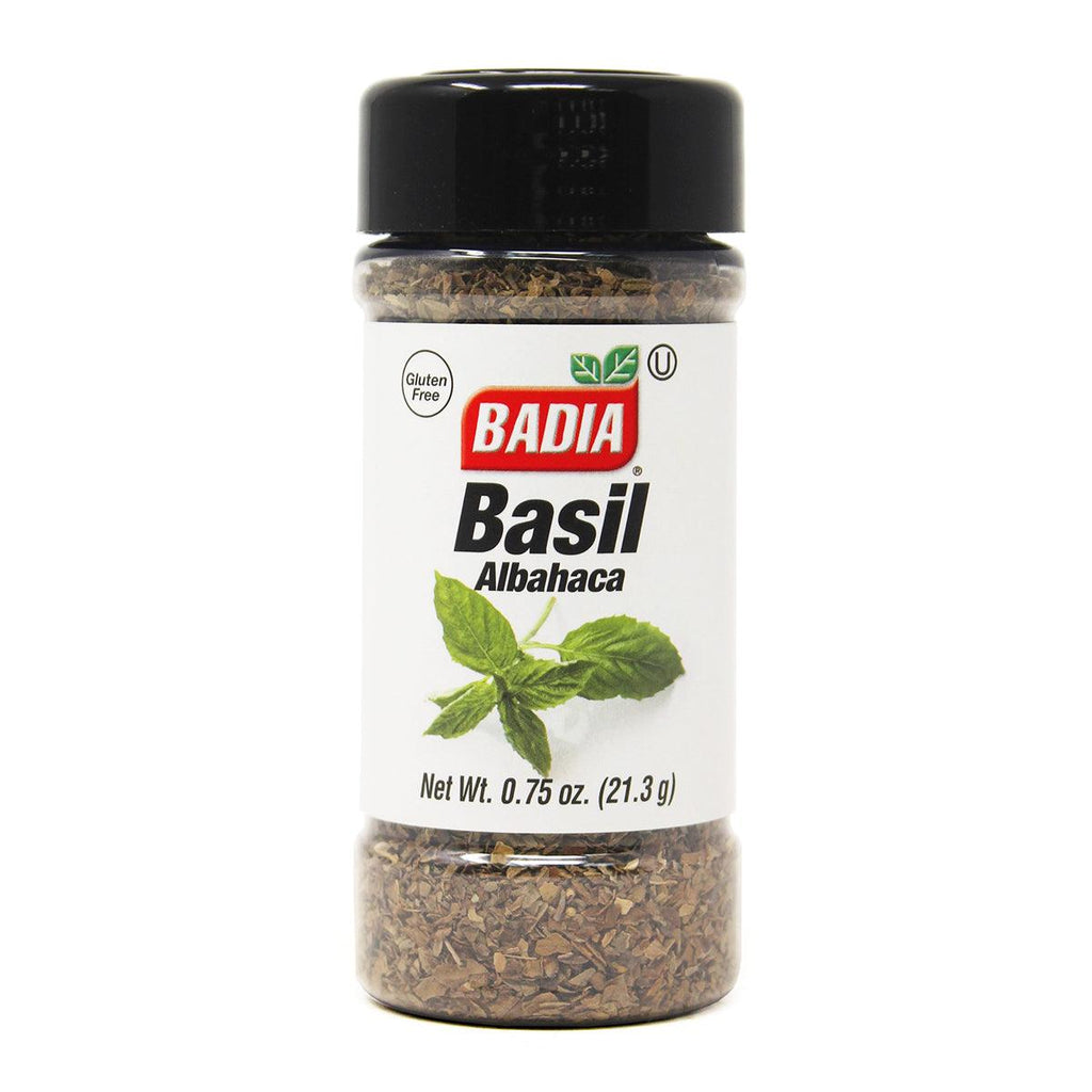 Badia Sweet Basil Leaves .75oz - Seabra Foods Online