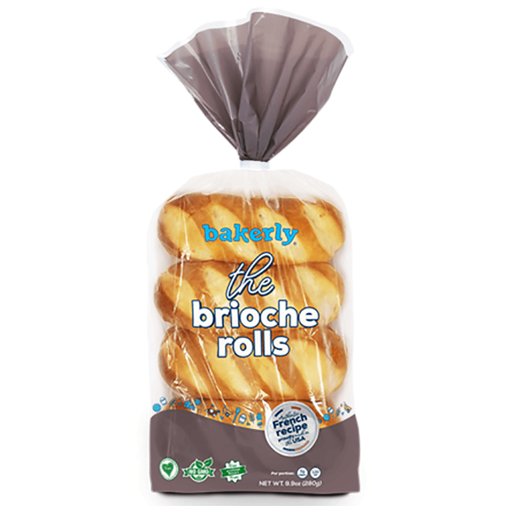 Bakerly Brioche Rolls 9.9oz - Seabra Foods Online