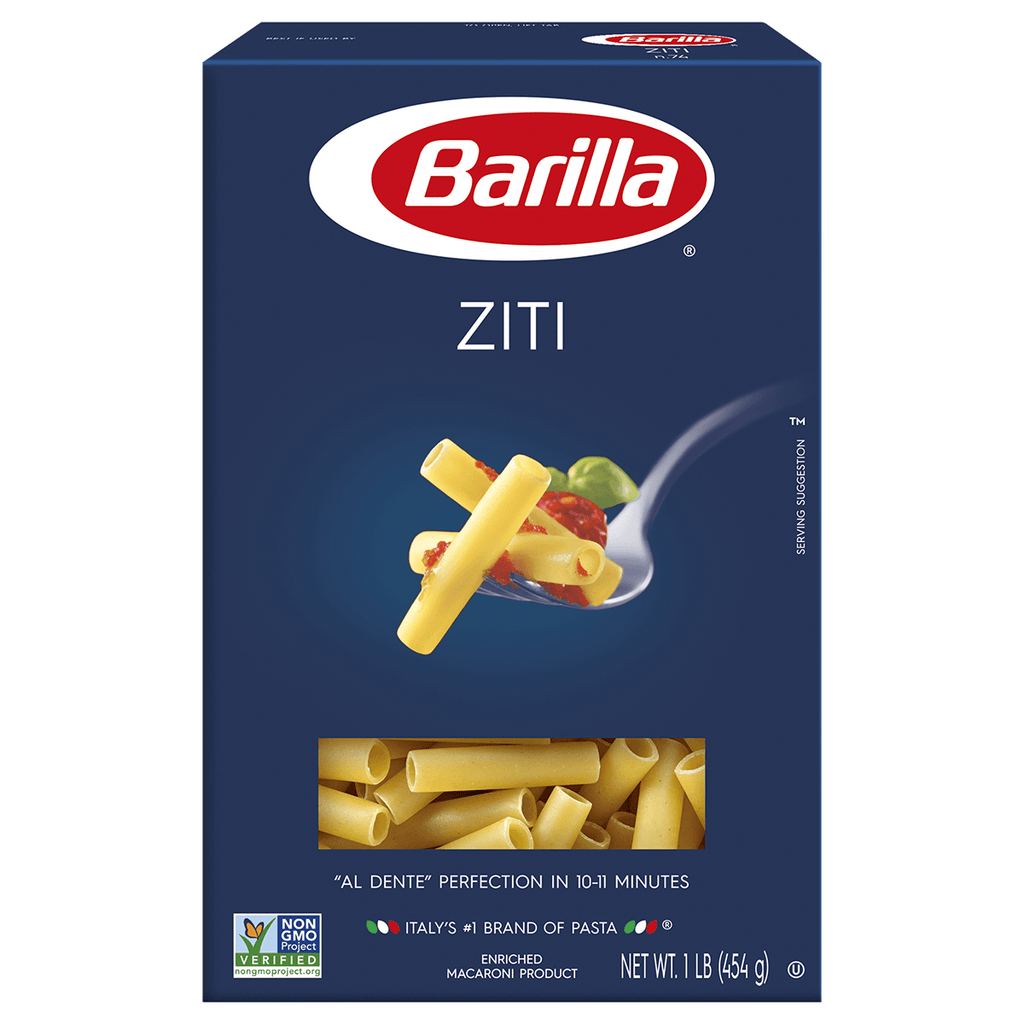 Barilla Cut Ziti 16oz - Seabra Foods Online