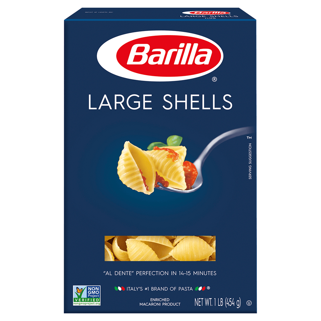 Barilla Large Shells 16oz - Seabra Foods Online