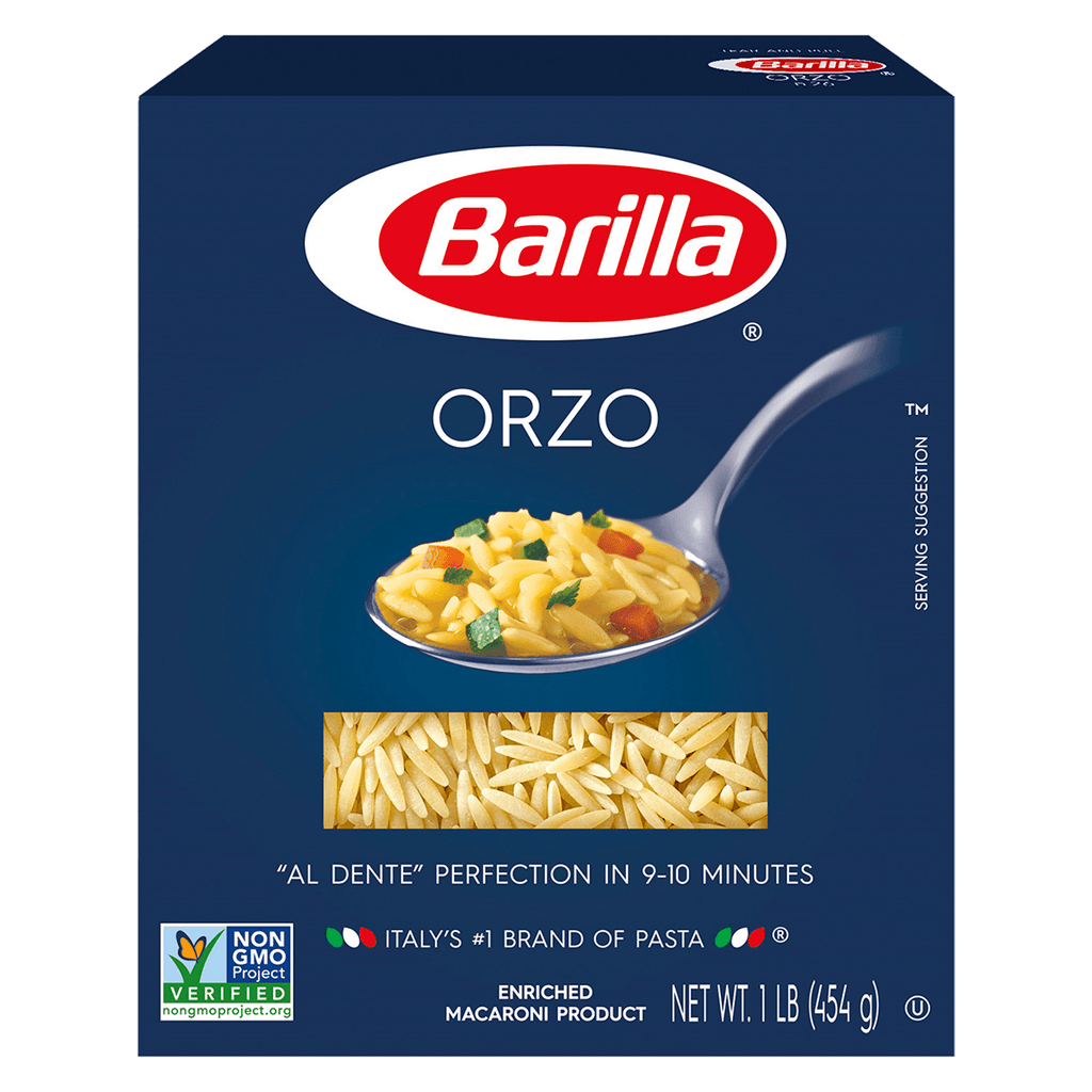Barilla Orzo Pasta 16oz - Seabra Foods Online