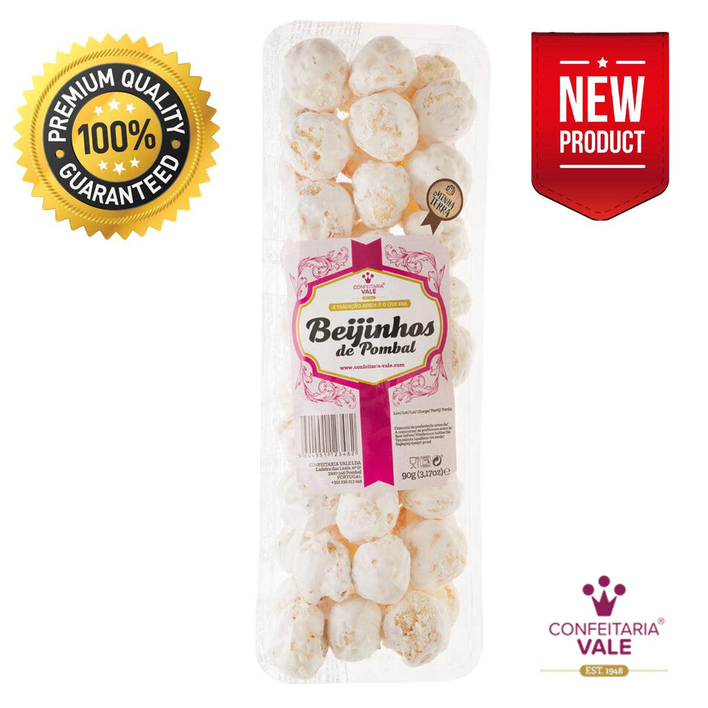 Beijinhos Pombal Confeitaria do Vale 90g - Seabra Foods Online