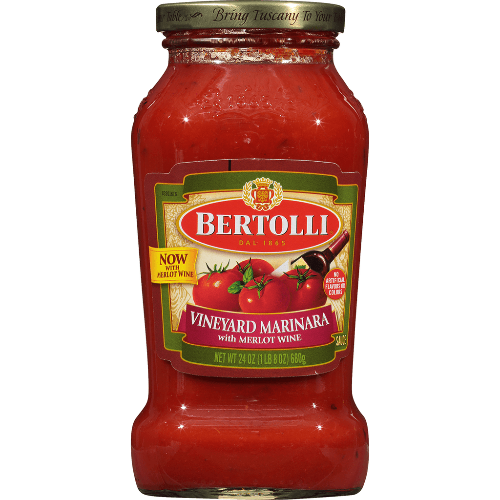 Bertolli Marinara/Vineyard Pasta Sauce - Seabra Foods Online