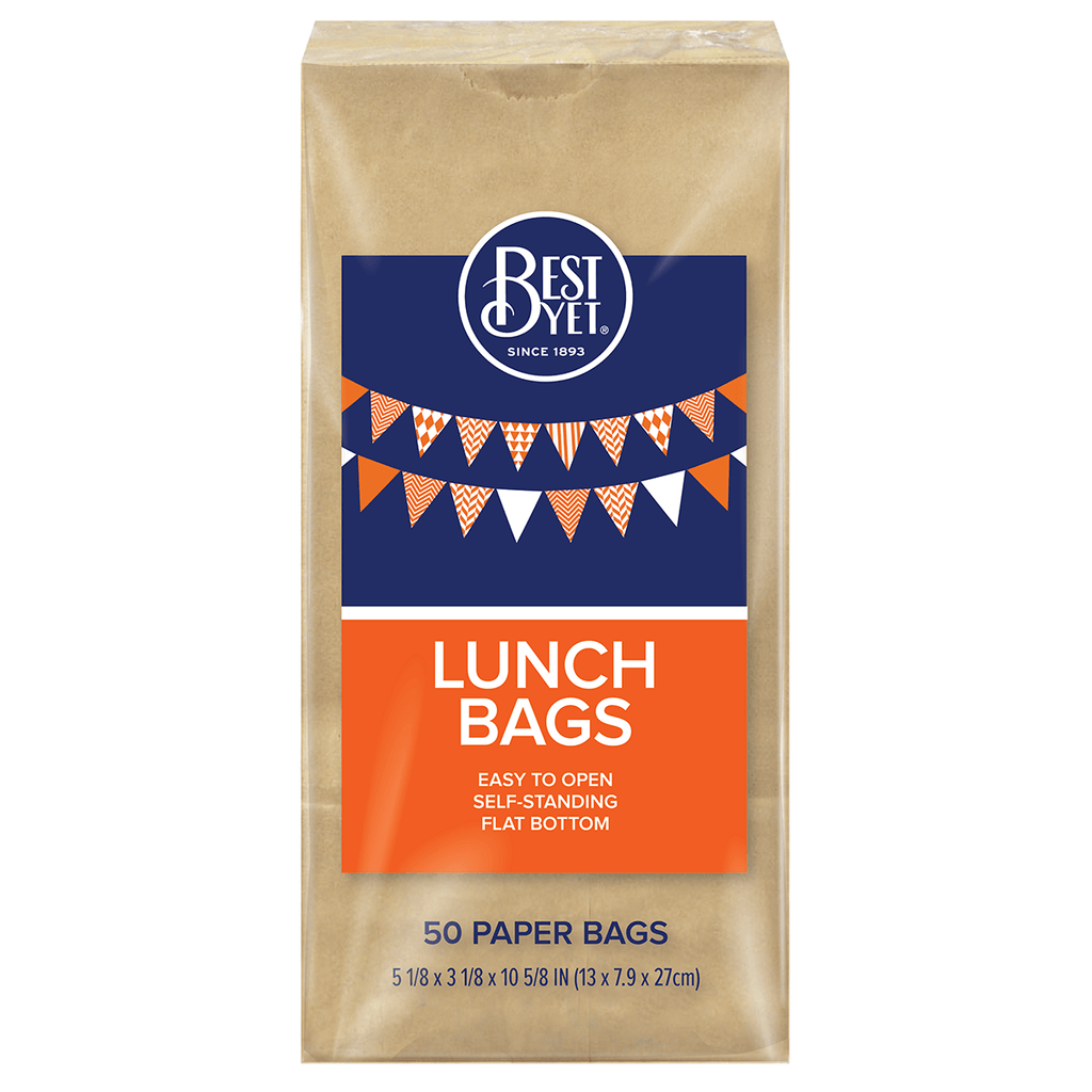 Best Yet Paper Lunch Bags 50ct - Seabra Foods Online