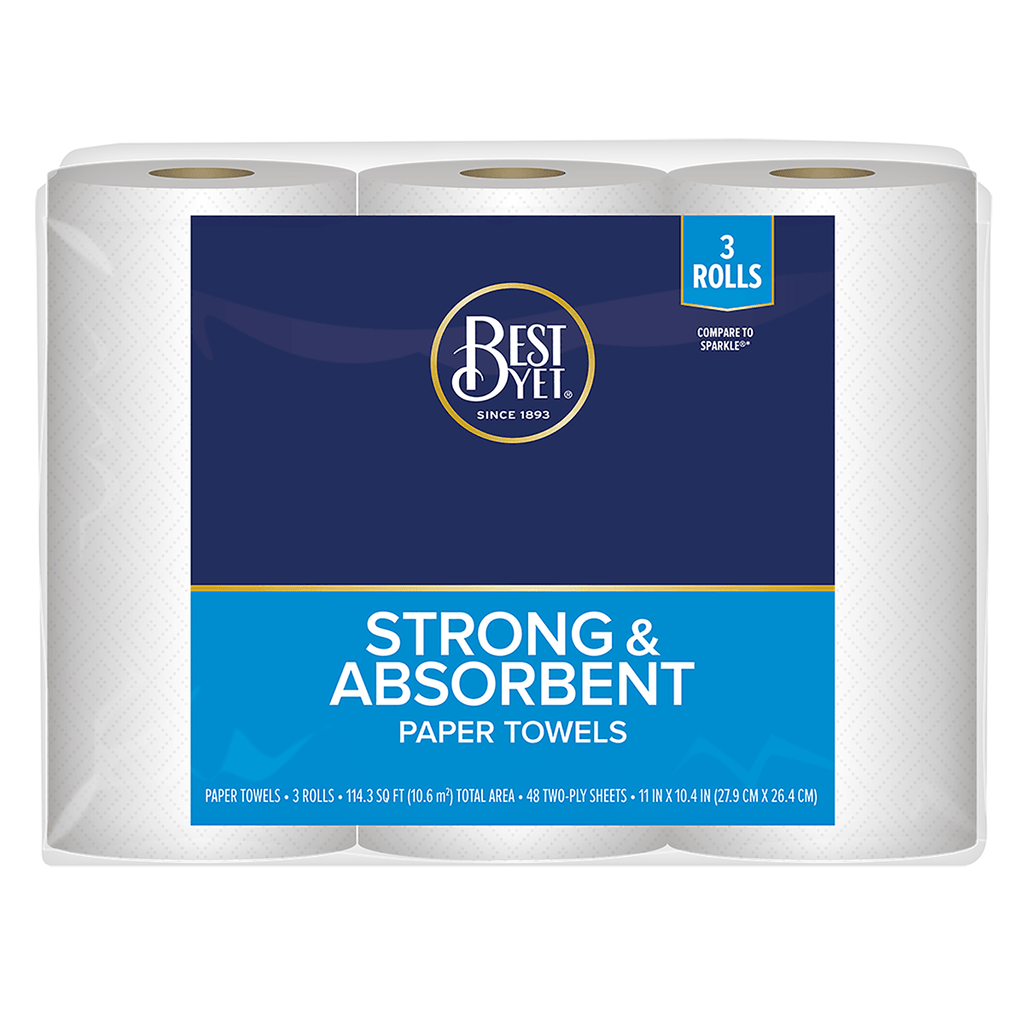 Best Yet Paper Towels 3roll - Seabra Foods Online