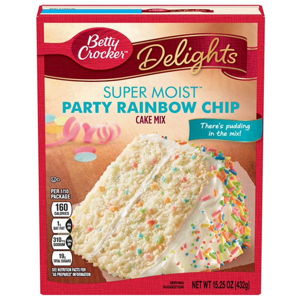 Betty Crocker Party Rainbow Mix 15.25 - Seabra Foods Online