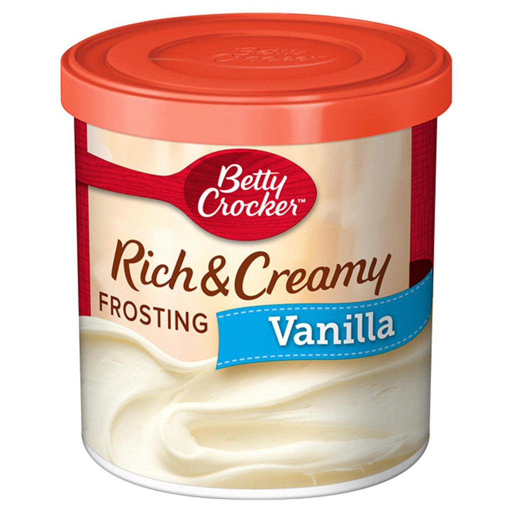 Betty Crocker R&C Vanilla Frosting 16oz - Seabra Foods Online