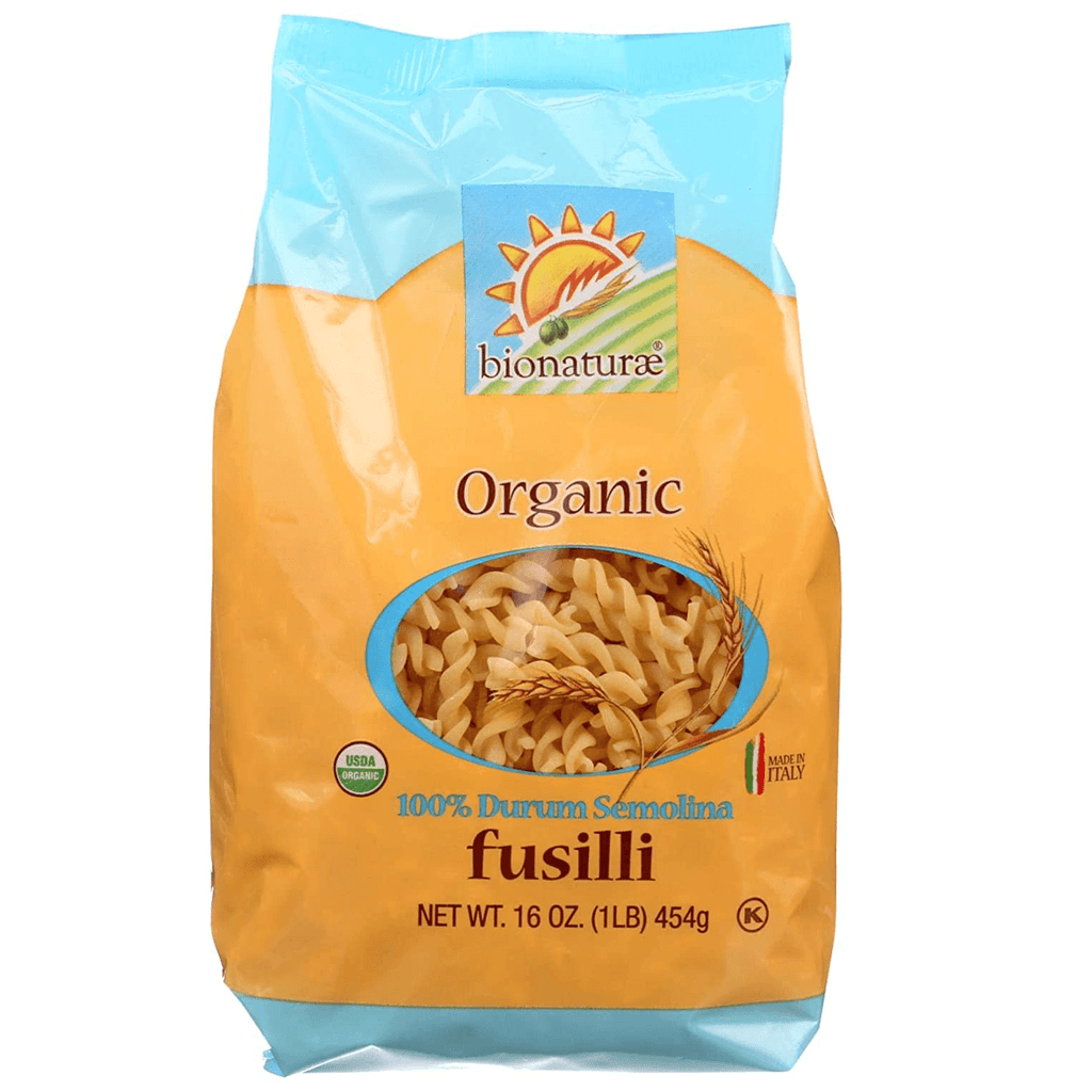 Bionature Organic Fusilli 16oz - Seabra Foods Online