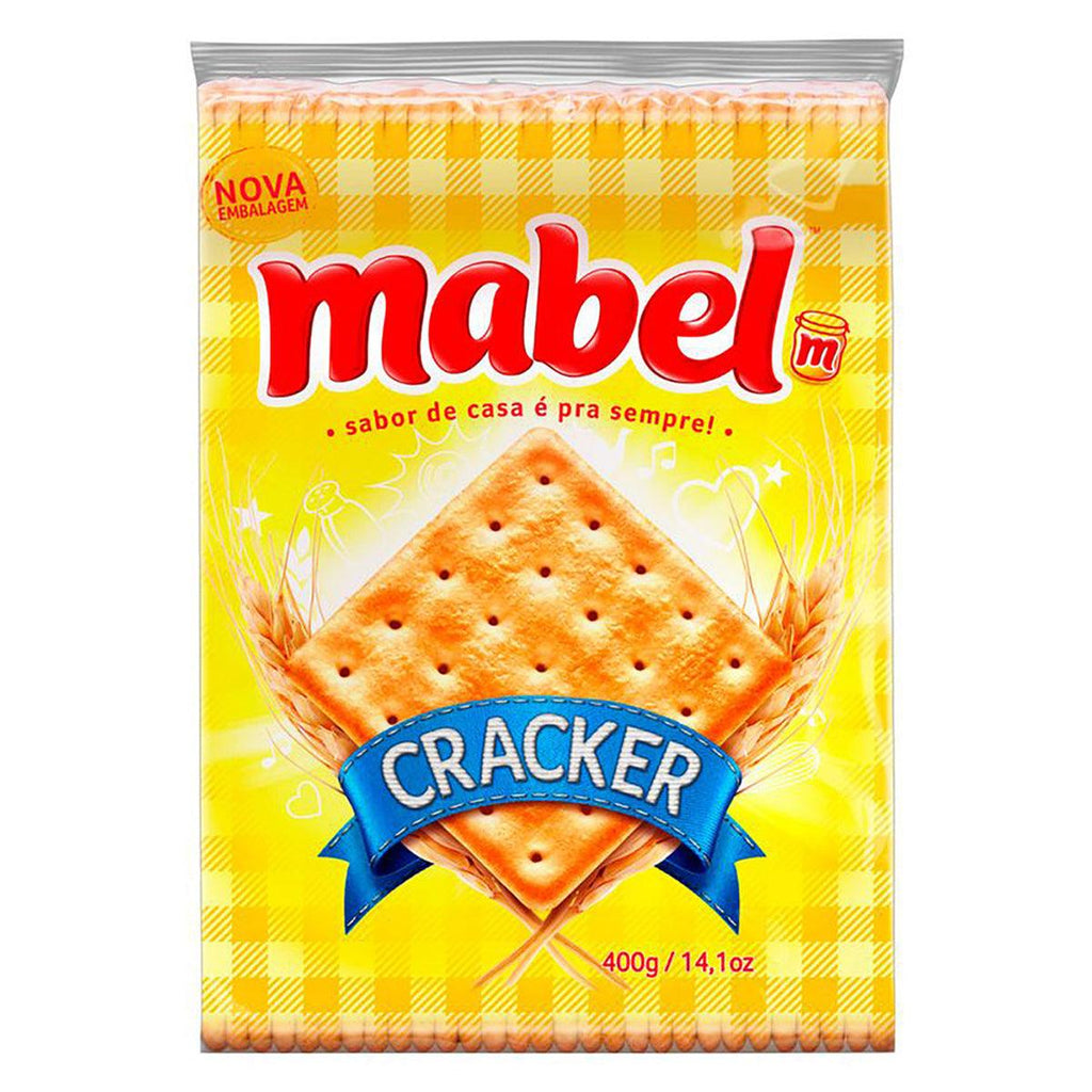 Biscoito Cream Cracker Mabel 400g - Seabra Foods Online