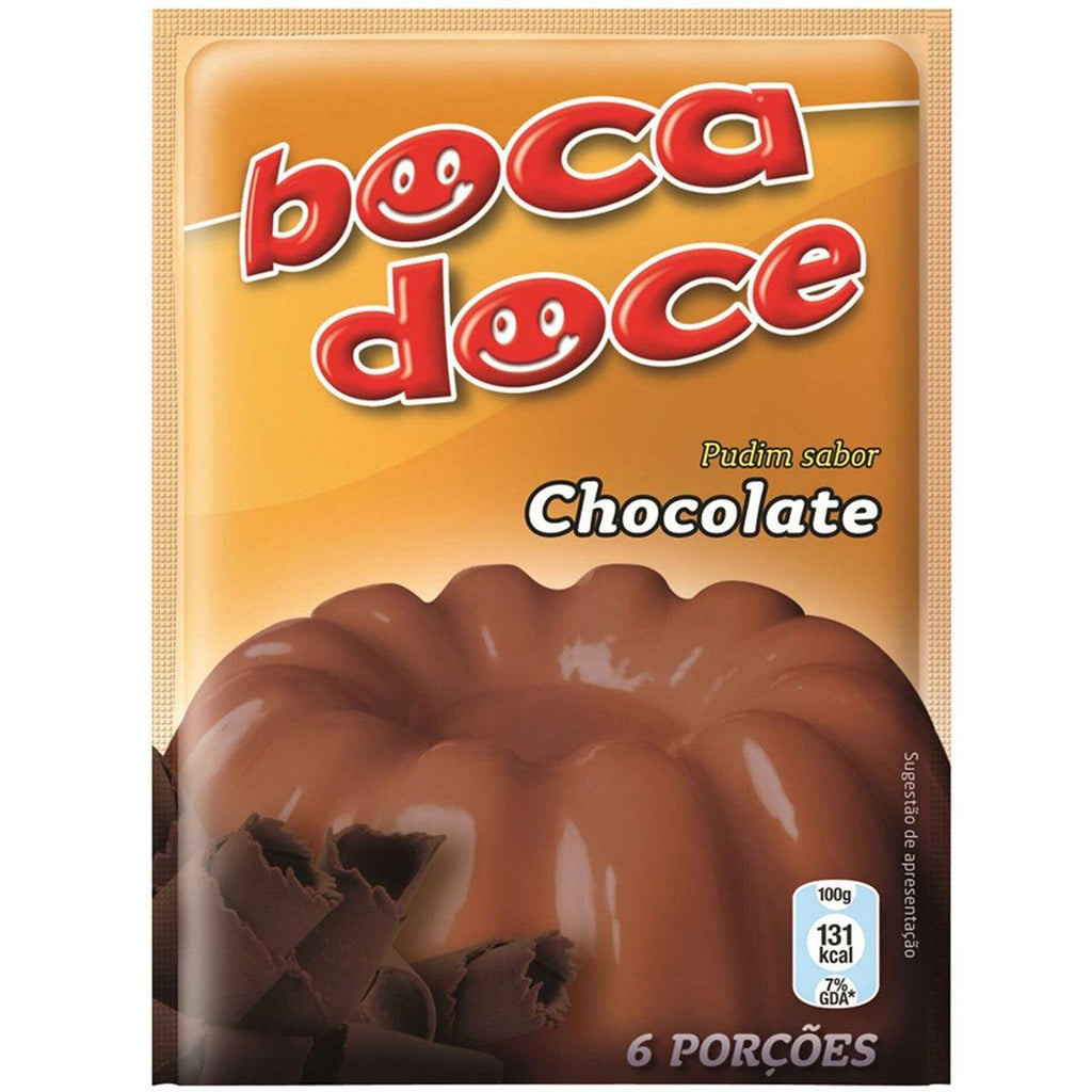 Boca Doce Chocolate Pudim .77oz - Seabra Foods Online
