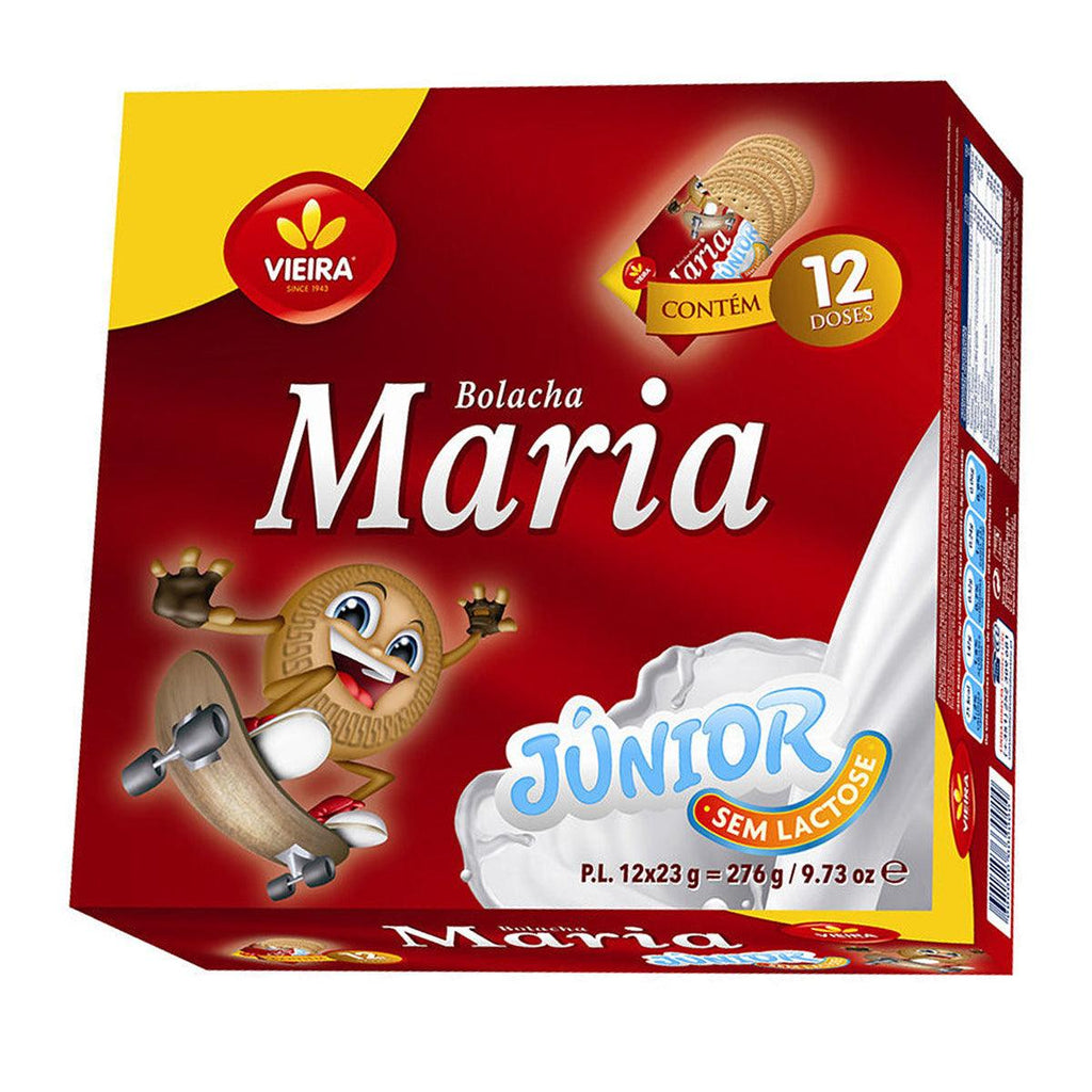 Bolacha Maria Junior Vieira de Castro 276g - Seabra Foods Online